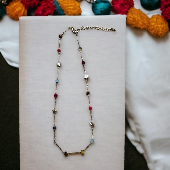 Jewelry - New Star and Bead Chain Necklace